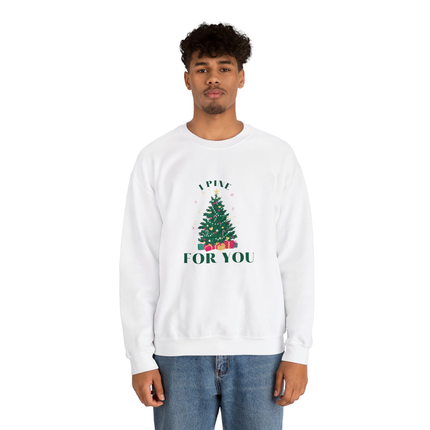 I Pine For You Dad Joke Christmas Sweatshirt